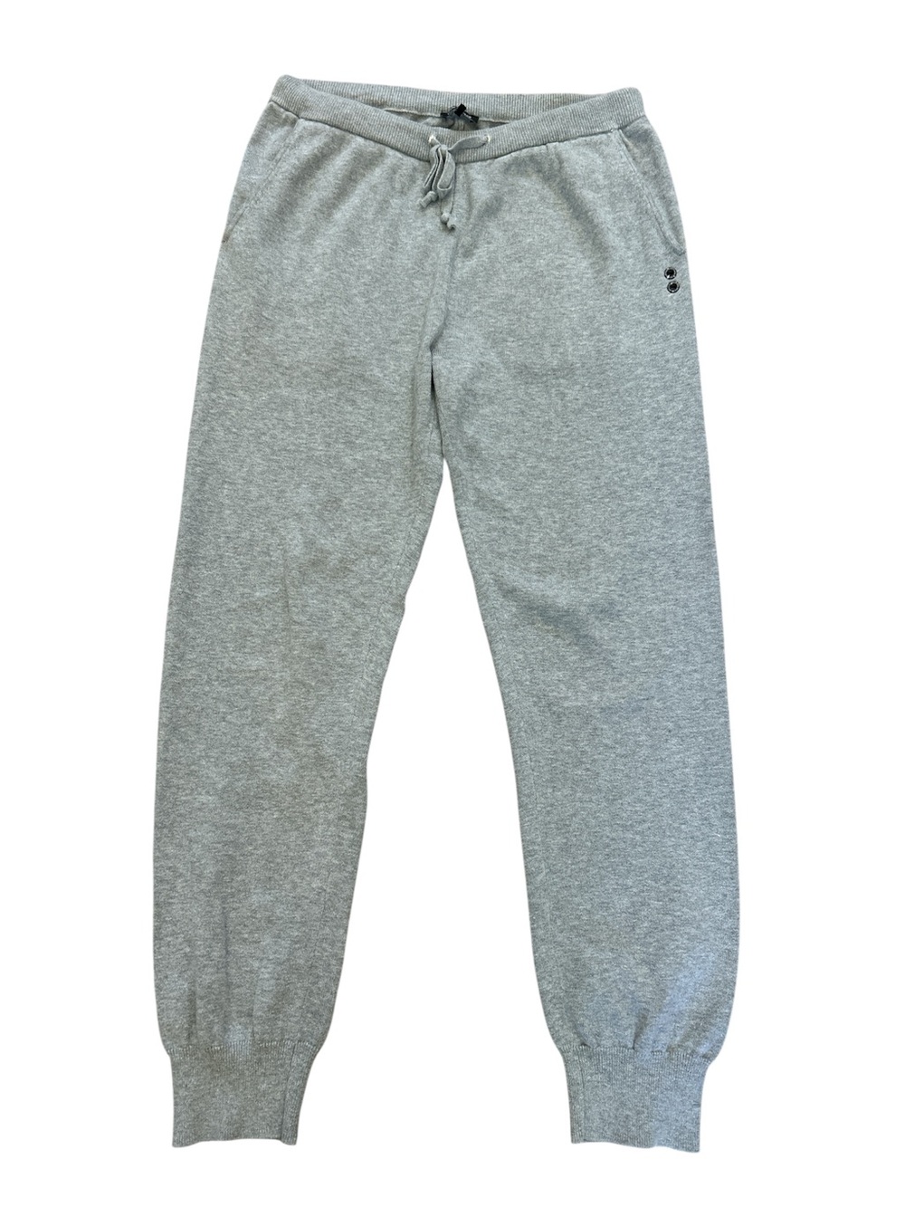 Ron Dorff gray cashmere blend Scandinavian design knit joggers Size Large